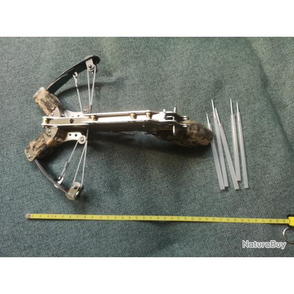 Pistolet arbal�te de jardin en m�tal acier