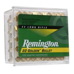 DT 25 ! Balles Remington Golden Pointe Cuivre - Cal. 22 LR
