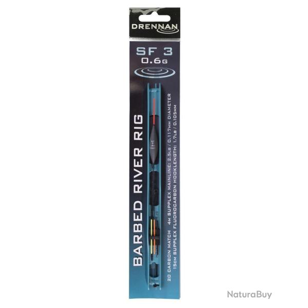 DRENNAN LIGNES MONT�ES SF 3 RIVER POLE RIG DRENNAN 4m 0,11mm 0,60gr