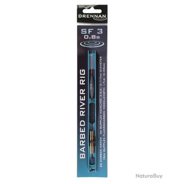 DRENNAN LIGNES MONT�ES SF 3 RIVER POLE RIG DRENNAN 4m 0,11mm 0,80gr