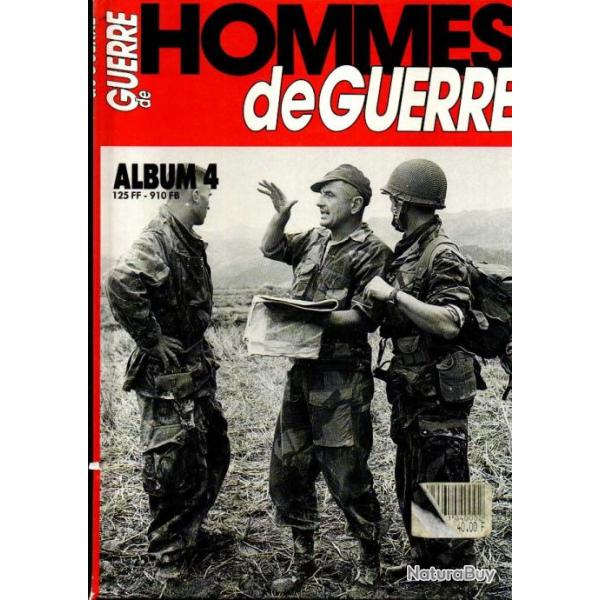 hommes de guerre reli� n 4 du n 16 au n 20 ,  indochine , alg�rie , ww2, dien bien phu , bigeard