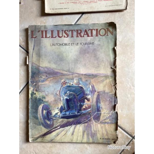�L'ILLUSTRATION du 06 octobre 1928 L'Automobile et le Tourisme