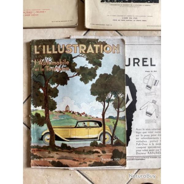 �L'ILLUSTRATION du 03 octobre 1931 L'Automobile et le Tourisme