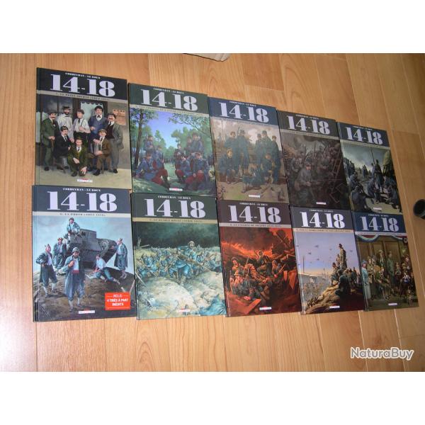 S�rie B D compl�te de Corbeyran, Le roux sur 1914-1918 (sortie en 2014 )