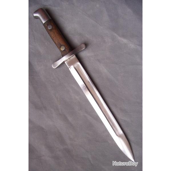POIGNARD D'ARTILLEUR ROUMAIN TYPE " BOURGADE "