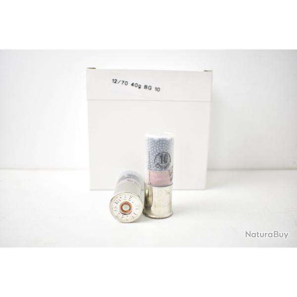 Destockage 50 Cartouches Nobel Sport 40gr bourre grasse N10