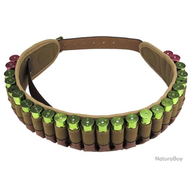 Cartouchi�re cal 12 - Cuir sup�rieur - Toile durable