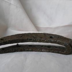 WW1 FRANCE CURIOSIT&Eacute; FER A CHEVAL D'ANCIENNE ZONE DE COMBAT 100 % TERRAIN FRANCE 14-18 LOT 7