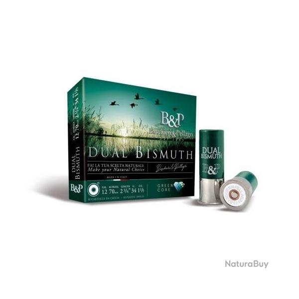 Cartouches B&P Dual bismuth Green Core 3+4 12/70