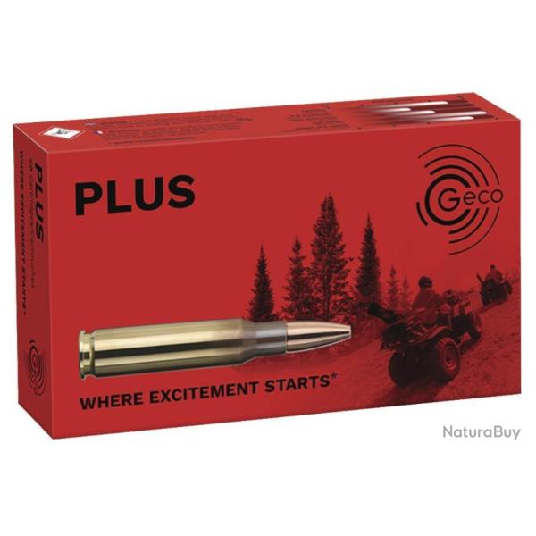 CARTOUCHES GECO PLUS CALIBRE 7x64 170 gr/ 11g (BOITE DE 20)