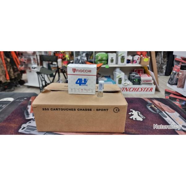 Wahoo ! Fiocchi trap 4HV - 1 carton de 10 bo�tes - Cal.12 28gr