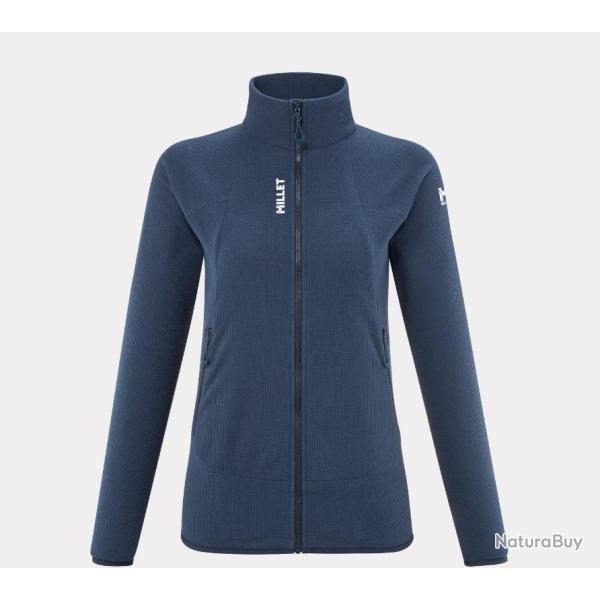 Veste Polaire de Randonn�e Millet K Lightgrid JKT W Bleu