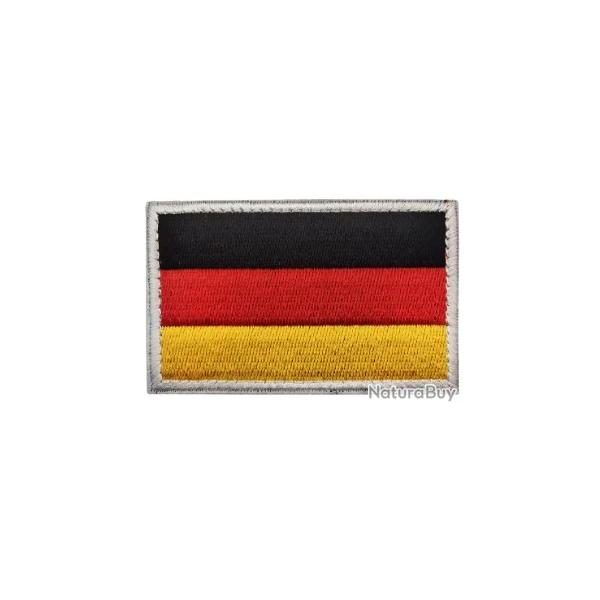 Patch drapeau - Allemagne - velcro- Livraison gratuite