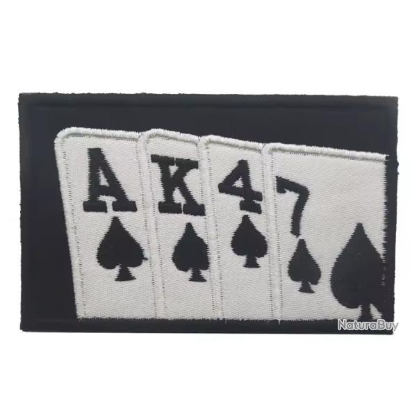 Patch AK47 - velcro - Livraison gratuite