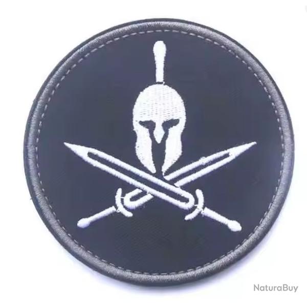 Patch Spartan - velcro - Livraison gratuite