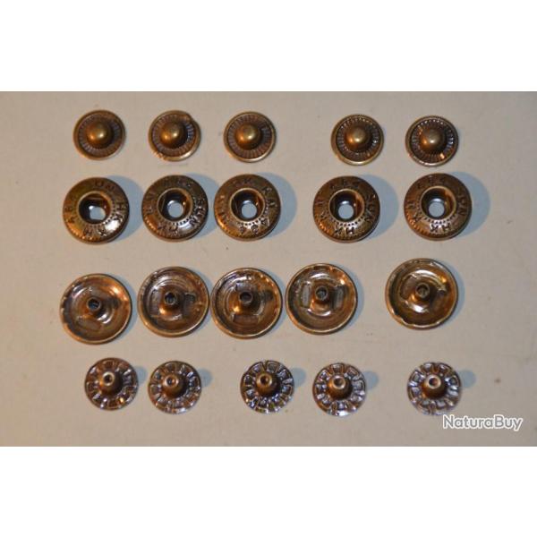 Bouton pression bronze R2