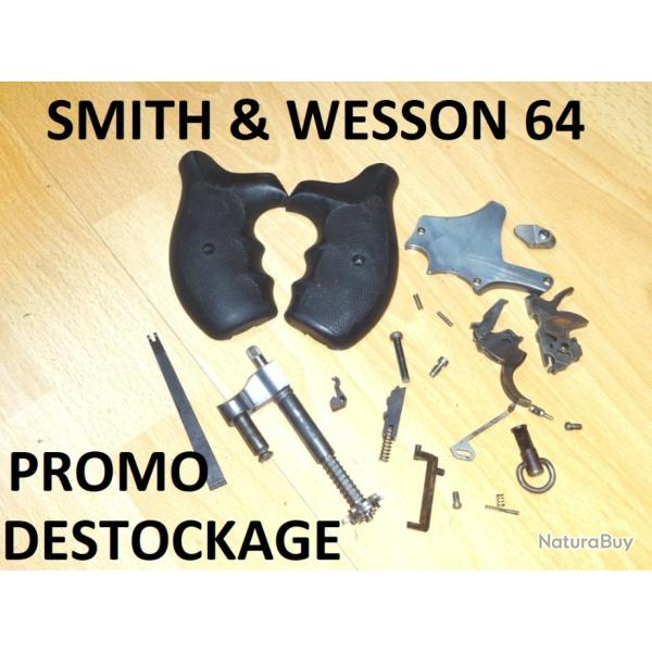 LOT pi�ces revolver SMITH & WESSON 64 - VENDU PAR JEPERCUTE (TST9)