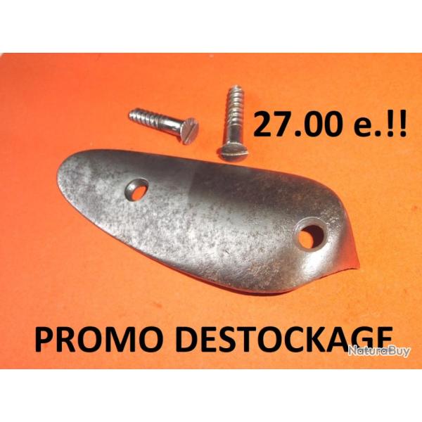 plaque de couche ACIER + 2 VIS de crosse fusil � 27.00 Euros !!!!!!!- VENDU PAR JEPERCUTE (D24F73)