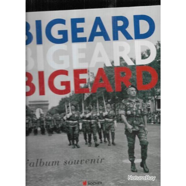 bigeard l'album souvenir , indochine , alg�rie , afrique , politique, fun�railles