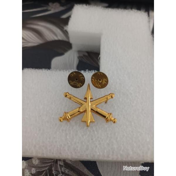 Collars officier arm�e us ARTILLERY ANTI AERIENNE WW2 ORIGINAL 2