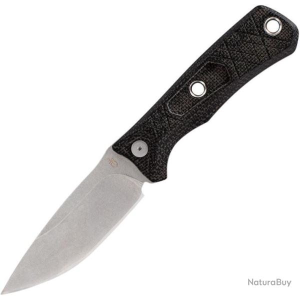 Couteau De Survie Gerber Convoy Lame Acier 440A SW Drop Point Manche Micarta Etui GFN G1066481