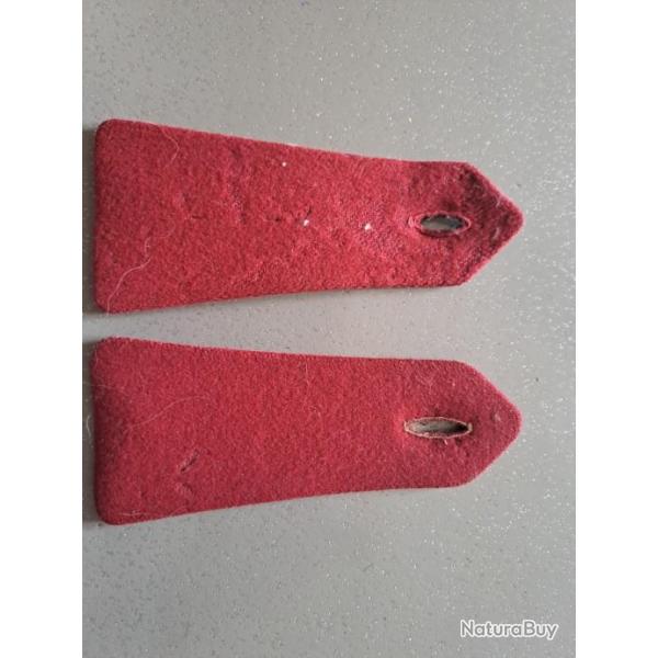 Paire �paulettes de Spahi ( guerre ALGERIE ) ARMEE AFRIQUE 100% original