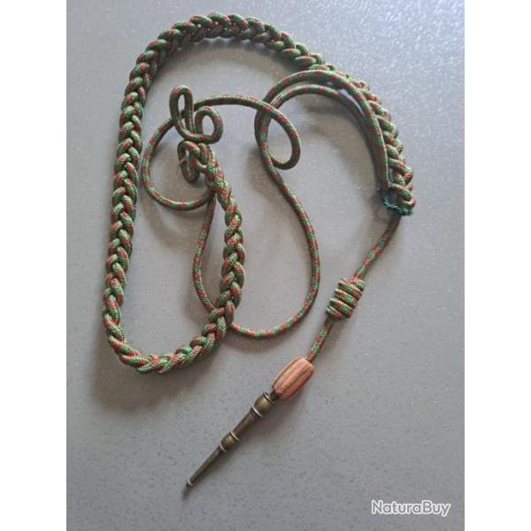 fourrag�re de Spahi avec olive en tissu ( guerre ALGERIE ) ARMEE AFRIQUE 100% original