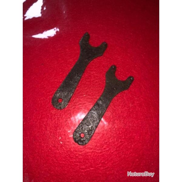 Lot de deux cl�s de r�glage affut lafette Mg34 Mg42