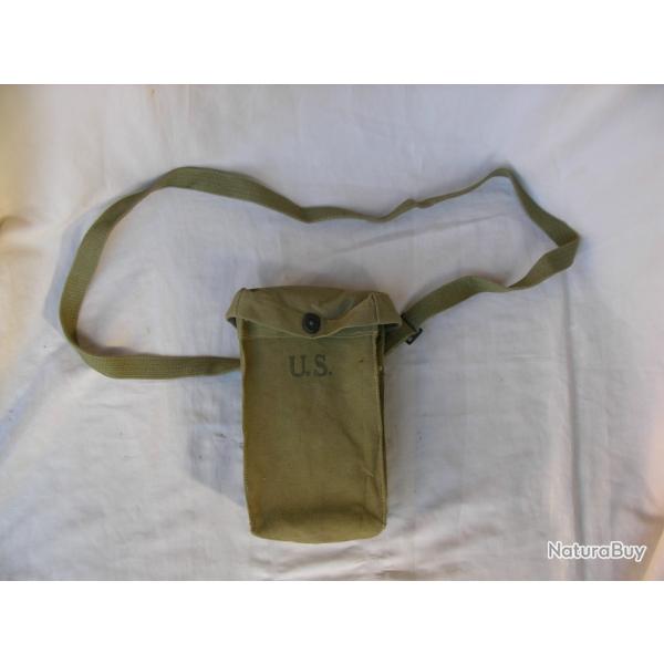 WW2 US MUSETTE PORTE CHARGEUR THOMPSON MILITAIRE AM�RICAINE DAT�E 1943 TBE