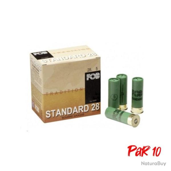 Cartouches FOB Standard Cal.16 67 28 g Par 10