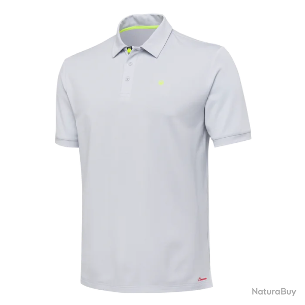 Polo Beretta Tech Corporate Gris Manches courtes