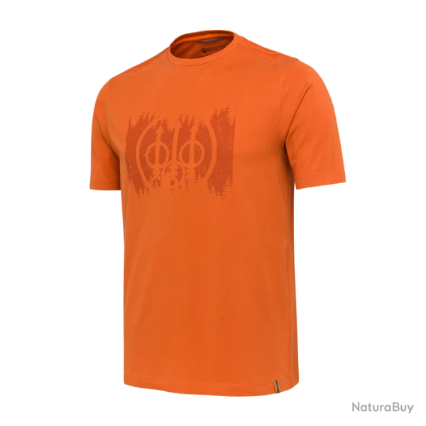 T Shirt Beretta Trident Orange