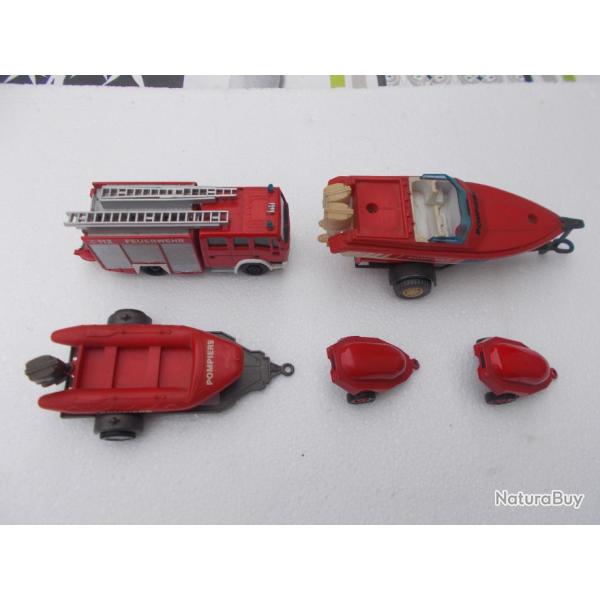 lot pompiers,bon �tat