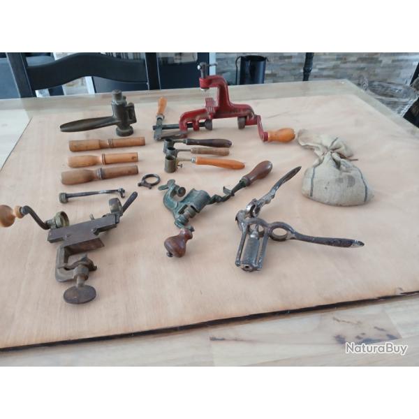 Outil pour fabrication cartouches !!!  Certisseuse boursi�re, ect