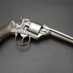 REVOLVER A PERCUSSION P.J. FAGARD BREVETE CALIBRE 38 brevet de 1857 - BELGIQUE XIX Tr&egrave;s bon XIX eme 