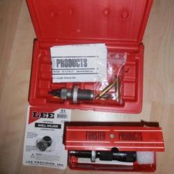 jeu d'outils FORSTER Benchrest  222 Remington Magnum + shell holder