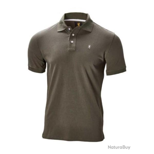POLO ULTRA 78 BROWNING couleur KHAKI LIVRAISON OFFERTE