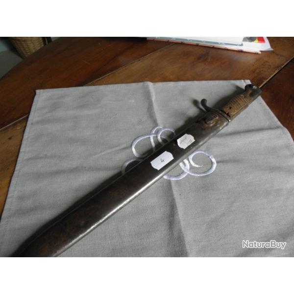 N� 4 ba�onnette Allemande mod�le 98/05