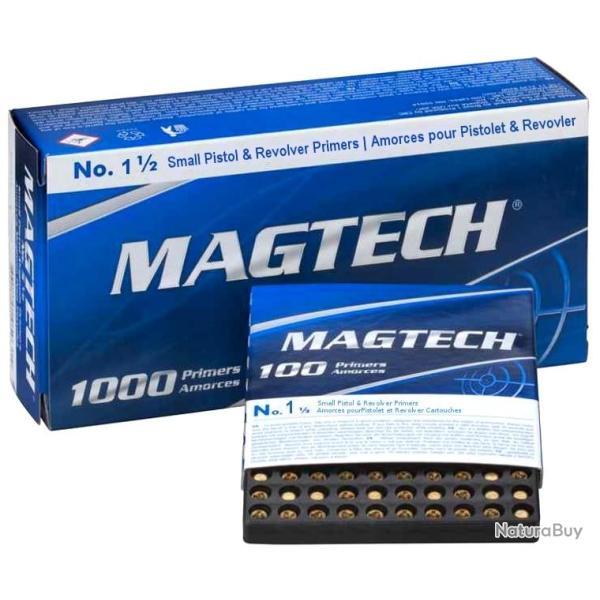 Amorces MAGTECH n�1 1/2 Small Pistol /1000