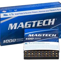 Amorces MAGTECH n&deg;1 1/2 Small Pistol /100