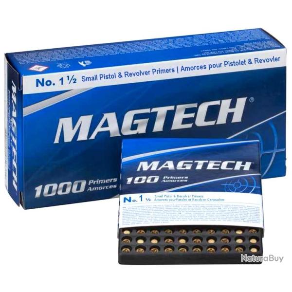 Amorces MAGTECH n�1 1/2 Small Pistol /100