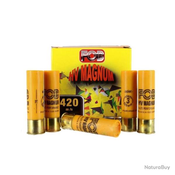 DC 25 Cartouches FOB HV Magmum