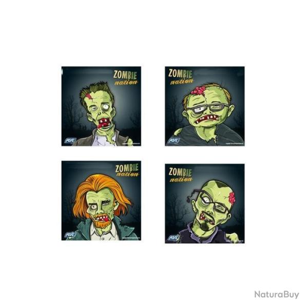 Cibles 14x14 ASG Zombies