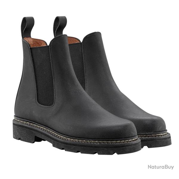 Chaussures en cuir QUERCY Noire CHAUSSURES H QUERCY NOIR 2