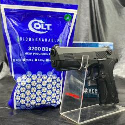 Pack pr&ecirc;t &agrave; tirer PISTOLET - "BERETTA PX4 STORM" version Spring - Cal BBS 6MM Airsoft