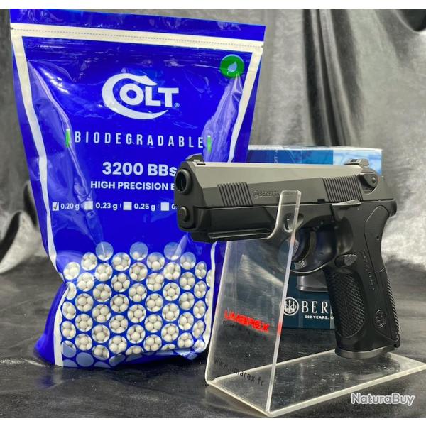 Pack pr�t � tirer PISTOLET - "BERETTA PX4 STORM" version Spring - Cal BBS 6MM Airsoft