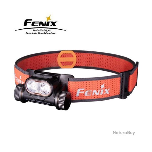 Lampe Frontale Fenix HM65R-T V2.0 - Classic (noir et orange) - 1600 Lumens