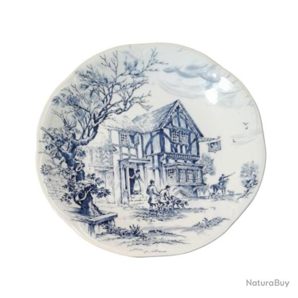 Assiette Gien Ludlow ,sc�ne de chasse