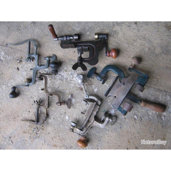 LOT DE SERTISSEURS CAL 16