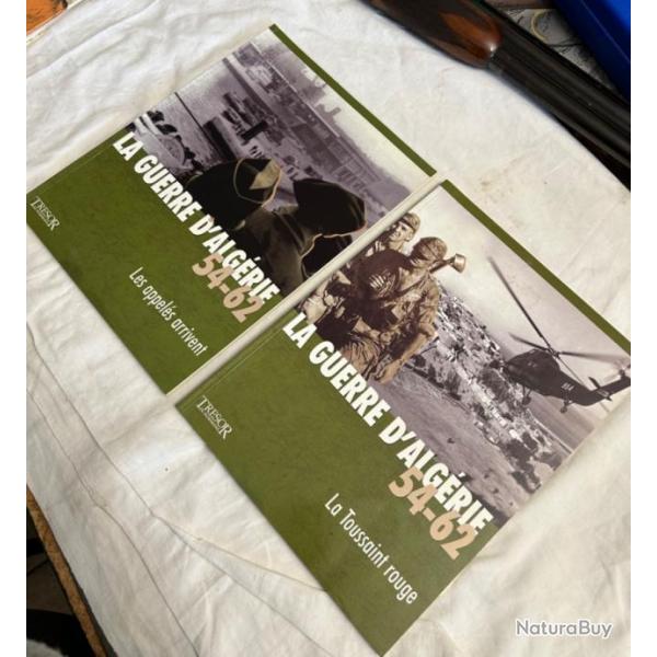 2 volumes " la guerre d'alg�rie 54-62"